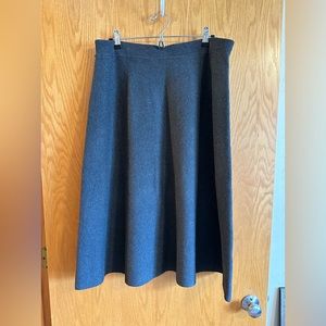 NWT Max Studio Sweater Knit Midi Skirt XL